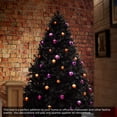 thumbnail image 5 of 6FT Black Spruce Artificial Holiday Christmas Tree with Sturdy Metal Stand, 5 of 7