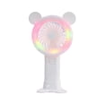thumbnail image 2 of Dvumao 3-Speed Mini Handheld Fan, USB Rechargeable Portable Fan with LED Light, Base & Charging Cable, 2 of 6