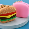 thumbnail image 2 of Llaveros Colgantes de simulación de silicona Hamburguesa Bolso de muñeca lindo Dibujos animados creativos Encantador Decorar a la moda Ropa, zapatos y accesorios Miscelánea Marrón 16 CM Guardurnaity AP014210-02, 2 of 6