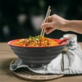 thumbnail image 5 of SWETRACE Ramen Bowl Set Family Gatherings Red 1 Set, 5 of 8