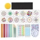 thumbnail image 1 of 42x Mandala Rock Dotting Set Mandala herramientas de pintura Plantillas Mandala Rock Painting Tool para dibujo de tela Decoración de, 1 of 8