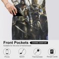 thumbnail image 3 of ASSASSIN’S CREED delantal temático para cocinar, esencial para el hogar, delantal de barbacoa/bufanda de cocina con bolsillos para hombres y mujeres, regalo para el hogar, 3 of 6