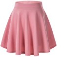 thumbnail image 1 of Women's Basic Flared Casual Mini Skate Skirt Versatile Stretchy, 1 of 8