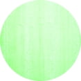 thumbnail image 1 of Ahgly Company Indoor Round Solid Green Modern Area Rugs, 3' Round, 1 of 1