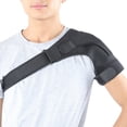 thumbnail image 4 of Black Shoulder Support, Wear- Shoulder Sleeve, For Shoulder Pain Joint Weakness Slight Contusion Joint Dislocation, 4 of 8
