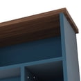 thumbnail image 6 of MINESTIA  95.5" W Wall Unit Entertainment Center with Bookshelves for TVs up to 80", Modern TV Console Table with Electric Fireplace Cabinets & Adjustable Shelves for Living Room, 6 of 9