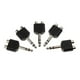 thumbnail image 2 of 5Pcs 6.5mm a RCA Enchufe Adaptador Convertidor de sonido Estéreo Micrófono, 2 of 9