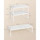 thumbnail image 5 of Juego de 2 Especieros, Extensibles, Organizador de Cocina, Estante de Cocina, Organizador de Armario, Metal, Encimera, Blanco Mate, 5 of 7