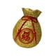 thumbnail image 4 of Jarrón de flores novedoso para decoración del hogar con forma de bolsa de dinero, accesorios creativos de resina. Oro, 4 of 9