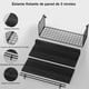 thumbnail image 3 of Juego de 3 Repisas Flotantes de Pared, Estantes Flotantes para Baño, Estantes Flotantes Montados Pared con de Papel Higiénico de Metal para Cocina, Dormitorio, Baño, Oficina (Blanco), 3 of 7