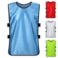 thumbnail image 4 of Unisex Reversible Soccer Training Bibs - Lightweight Team Pinnies for Football, Basketball & Sports Scrimmage, 4 of 4