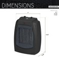 thumbnail image 4 of Calentador portátil y ventilador Techni Home Dual Comfort 2 en 1, 4 of 8