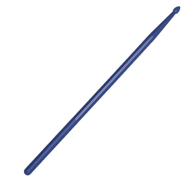 Nylon Drumsticks Drum Stick with Strong Elasticity Compatible Unbreakable Musical Instrument Handles Drop-shaped for Kids Adults Dark Blue