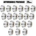 thumbnail image 3 of 20 piezas de polea de policarbonato para impresora 3D Ruedas de cojinete lineal 625Zz compatibles con CR10, 3, 3 of 5