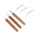 thumbnail image 4 of Aguja Para Rastas, Herramienta Ergonómica De Bloqueo De Pelo Con Gancho De Ganchillo Para Rastas De aleación Firme Para Peluquería Para Hombres Y Mujeres, 4 of 7
