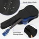 thumbnail image 3 of Funda impermeable para guitarra de 38 pulgadas con correa para guitarra acústica (negra), 3 of 8