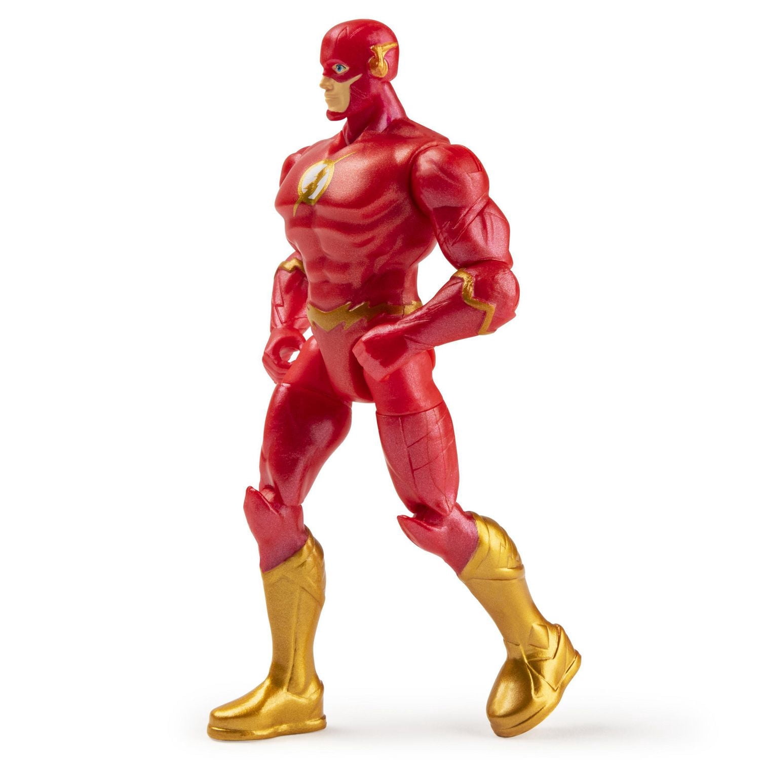 DC Comics, 4-Inch THE FLASH Action Figure with 3 Mystery Accessories, Adventure 2