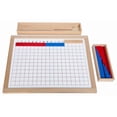thumbnail image 1 of IFIT Montessori Subtraction Strip Board, Montessori Toys Math Material Mathematics, 1 of 3