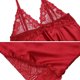 thumbnail image 2 of Gibobby Lenceria mujer sexy Lencería de Mujer de Encaje Sexy Mesh de Dormir Boudoir Outfits Lingerie Plus Size Body Lencería Conjunto De Lencería Sexy(Rojo, XG), 2 of 5