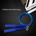 thumbnail image 4 of Skip Rope Jump Rope Skipping Flexible Steel Wire Ropes for Fitness Conditioning Training Gym Sports, 4 of 8