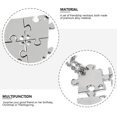 thumbnail image 4 of 1 Set Chic Best Friend Necklaces Four Puzzle Stitching Necklaces for Girls, 4 of 7