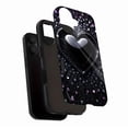 thumbnail image 3 of Glitter Heart Phone Case for Valentine's Day, Shimmering Love Design Compatible with iPhone 11/12/13/14/15/16 (Pro Max/Plus), 3 of 9
