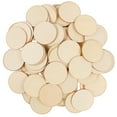 thumbnail image 3 of HOMEMAXS  200 Pcs Blank Craft Coasters Square Basswood Wooden Disc, 3 of 8