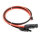 thumbnail image 1 of Methold Paquete de 2 cables de extensión de panel solar, extensor de conector , cable de cobre ignífugo aislante de doble capa Electrónica miscelánea 1M, 1 of 6