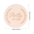 thumbnail image 5 of Dalidasy 14Pcs Wooden Monthly Cards Infant Month Ornaments Milestone Memorial Wood Slices, 5 of 11
