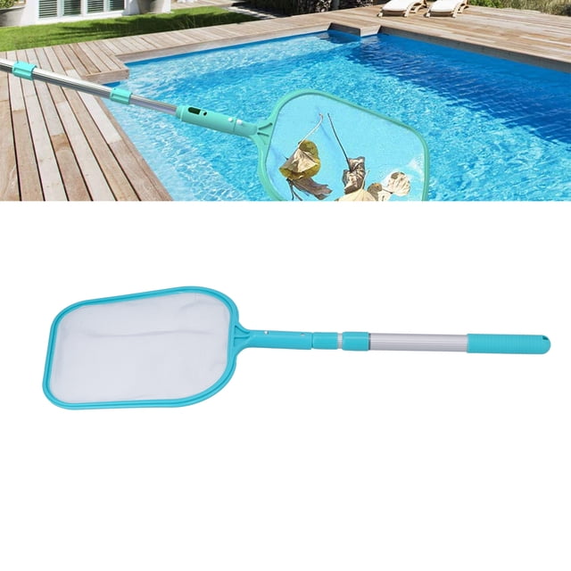 Skimmer Para Piscina, Operación Conveniente Durable Seguro Estructura De Malla Fina Multifuncional Red Para Hojas De Piscina Eficaz Y Rápida Para Limpiar Piscinas