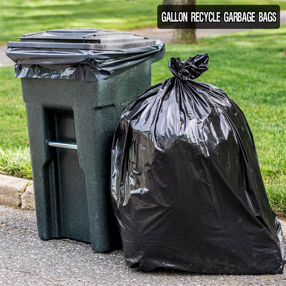 42 Gallon 1.5 mil, Strong Trash Bags, MADE IN USA, Low Density, 37 X 43 42gal 1.5mil (100 Bags)
