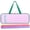 Pink + White Striped, variant on Mahjong Rack Carrying Case Lightweight Polyester Storage Bag with Handle and Pocket Fits Mahjong Tile and Accessory