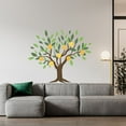 thumbnail image 2 of Home Art Lemon Tree Decoration Multicolored Art Design Kids Bedroom Vinyl Adhesive Wall Decal - 17" x 20" Removable Family Living Room Mango Tree Yellow Fruit Easy To Apply Wall DÃ©cor Sticker, 2 of 5