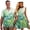 Polynesian, variant on Garronmavis Bahamas Flag Matching Outfits for Couples Short Sleeve Shirt for Men Size S Polyester Vacation Soft Beach Tops andPalm Tree Women's Tank Dress Beach Dress