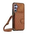 thumbnail image 3 of Frusde for Samsung Galaxy S24 Ultra S24 Plus S24 Wallet Cover with Strap Lanyard Flip Leather Crossbody Stand Case, 3 of 6