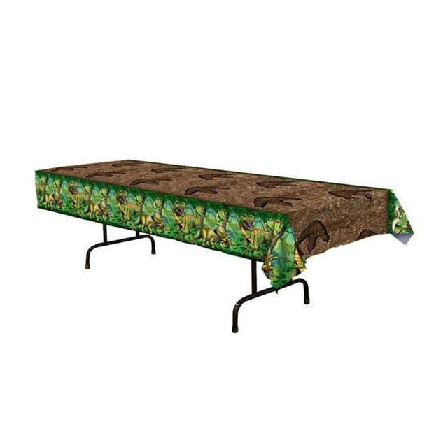 Beistle 53654 54 x 108 Po Couverture de Table de Dinosaure