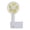 White, variant on Tibvox Mini Handheld USB Fan Small Air Circulator for Home Office Car Outdoor Travel