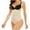 Yellow, variant on qolati Shapewear Bodysuit for Women Open Bust Tummy Control Seamless Body Shaper Lace Fajas Underbust Thigh Body Shapewear