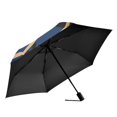 thumbnail image 2 of FORMRS Travel Umbrella Folding Auto Open Close Windproof Rain UV Protection, Dog Artist, 2 of 8