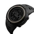 thumbnail image 1 of Maoww 1251 Mens Digital Sports Watch Waterproof Stopwatch Countdown Black Coffee, 1 of 5