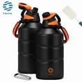 thumbnail image 2 of FEIJIAN Thermos Bottle 1.9L Large Capacity Stainless Steel Thermal Water Bottle Cold and Hot Vacuum Flask With rope Gym, 2 of 10