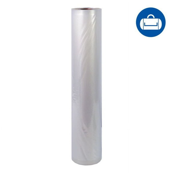 NatureVAC 15''x19.5' Vacuum Seal Bags Clear/Clear