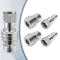 thumbnail image 3 of Bgsha NPT 3/8 Inch Male Female Quick Connector Kit Pressure Washer Adapters M22 Thread, 3 of 4