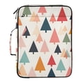thumbnail image 2 of Haosy Accordion File Organizer Zipper Binder 500 Sheet 6-Tab Expanding File Folder Multi-Pocket 1.2 Inch 3 Ring Colorful Triangular Tree, 2 of 7