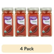 (4 pack) Great Value Organic Paprika, 1.7 Oz. Bottle
