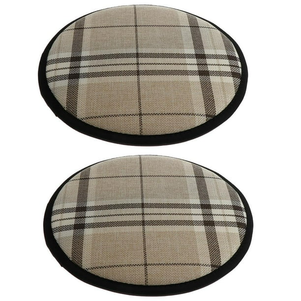 1 Par De Almohadillas Para Sillas De Comedor Cojín De Asiento Para Sala De forma forma forma 28 Cm