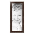 thumbnail image 2 of ArtToFrames 9" x 23" Classic Burgundy Picture Frame, 9x23 inch Brown Wood Poster Frame (WOM-4927), 5 Pack, 2 of 6