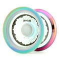 thumbnail image 1 of iYoYo iPPON Yo-Yo - CNC Machined Polycarbonate YoYo with Stainless Steel Rims (Clear Rainbow), 1 of 1