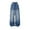 pants 208#BU2, variant on WAYUTE Girls Jeans Wide Leg Baggy Denim Pants High Elastic Waisted Cute Bow Trousers Kids Streetwear Casual School Wear