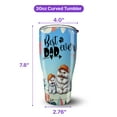 thumbnail image 5 of Best Exotic Shorthair Dad Ever Happy Father's Day 30oz Stainless Steel Tumbler Insulated Cup with Lid Cat Lover Kitten Owner Gifts - 02006, 5 of 5